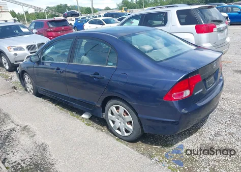 2007 Honda Civic Lx from USA, damaged, VIN 1HGFA16527L024004